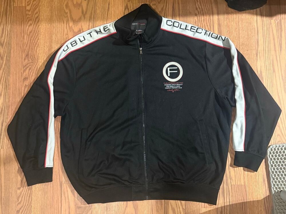 y2K FUBU the Collection Track Jacket Size 4xl